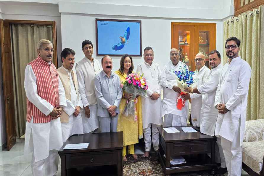 Congress MPs from UP met Kharge