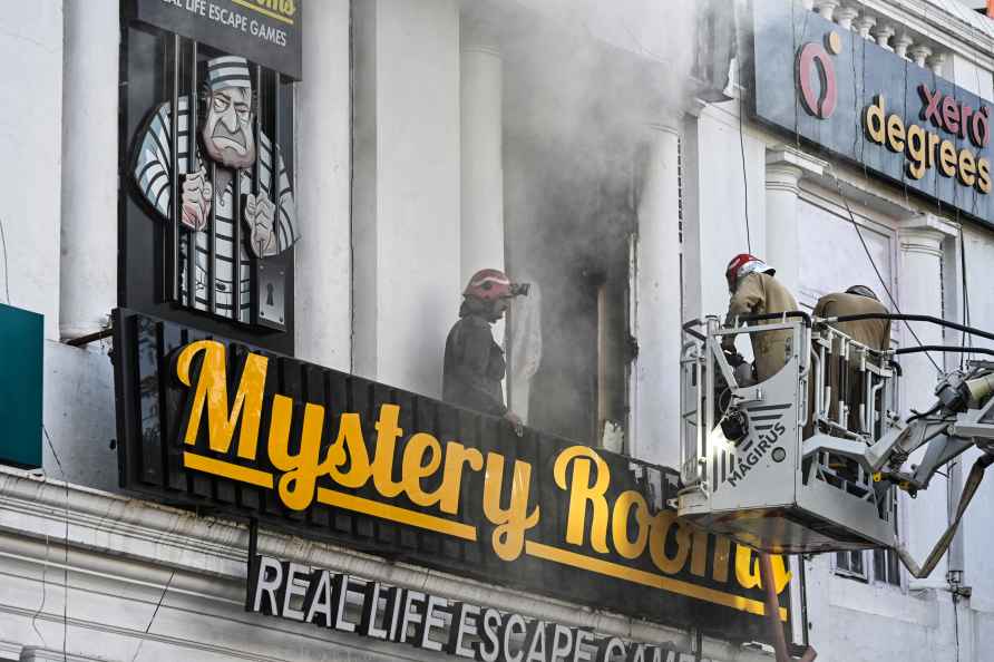 Fire breaks out at Mystery Rooms