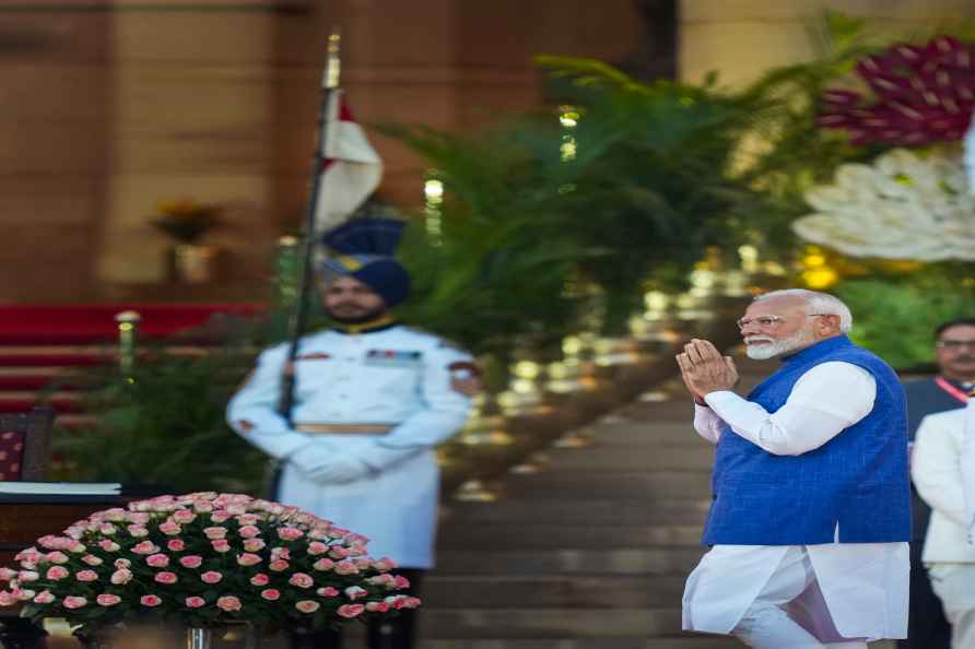 Swearing-in ceremony of NDA government