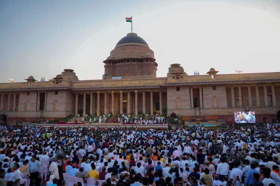 Swearing-in ceremony of new Union government