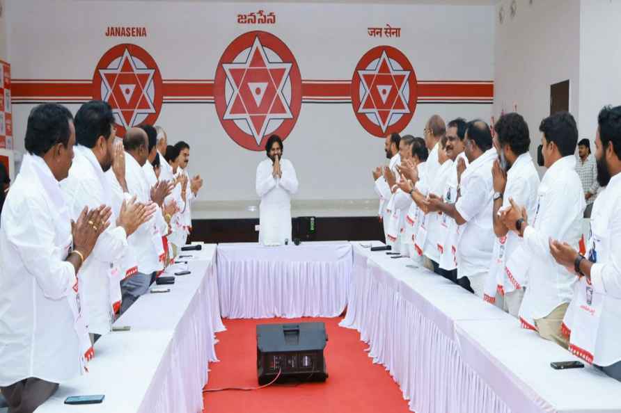 Janasena Legislative Party meeting