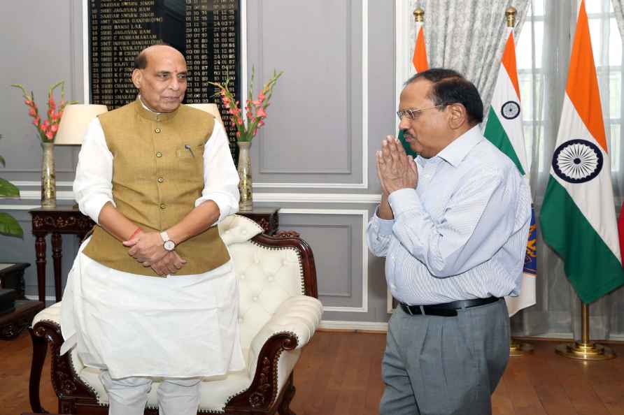 Doval meets Rajnath Singh