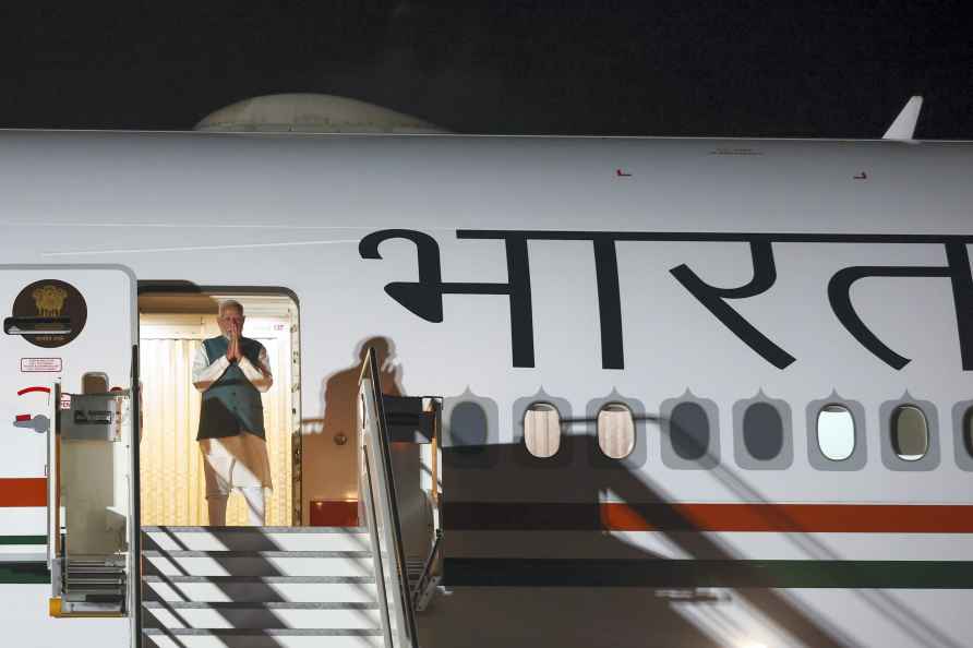 PM Modi arrives in Italy