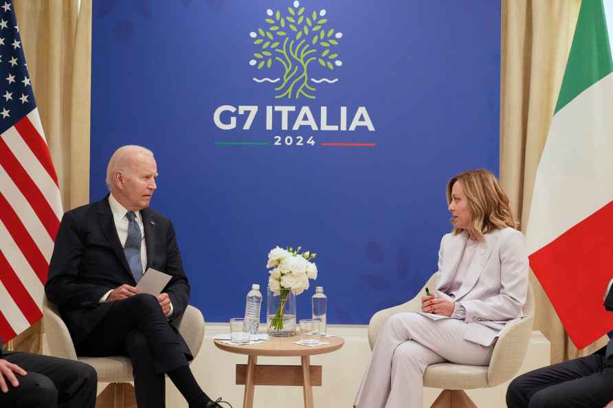 U.S. President Joe Biden and Italian Prime Minister Giorgia Meloni...