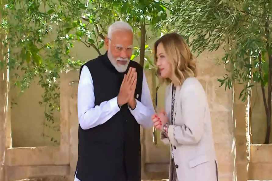 G7 Summit: PM Modi with Italian PM Meloni