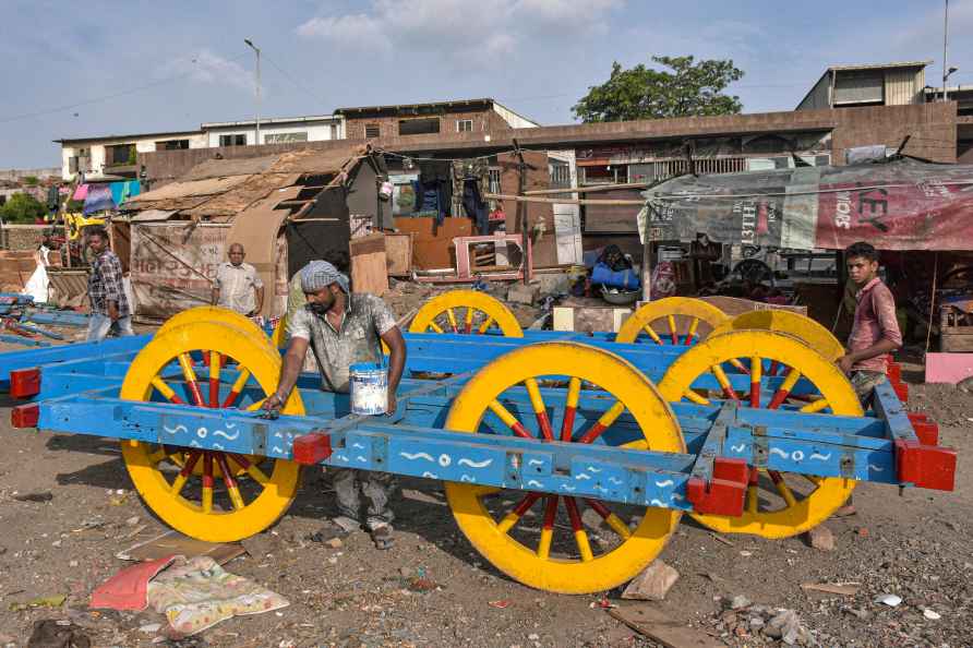 Preparations for 'Rath Yatra' festival