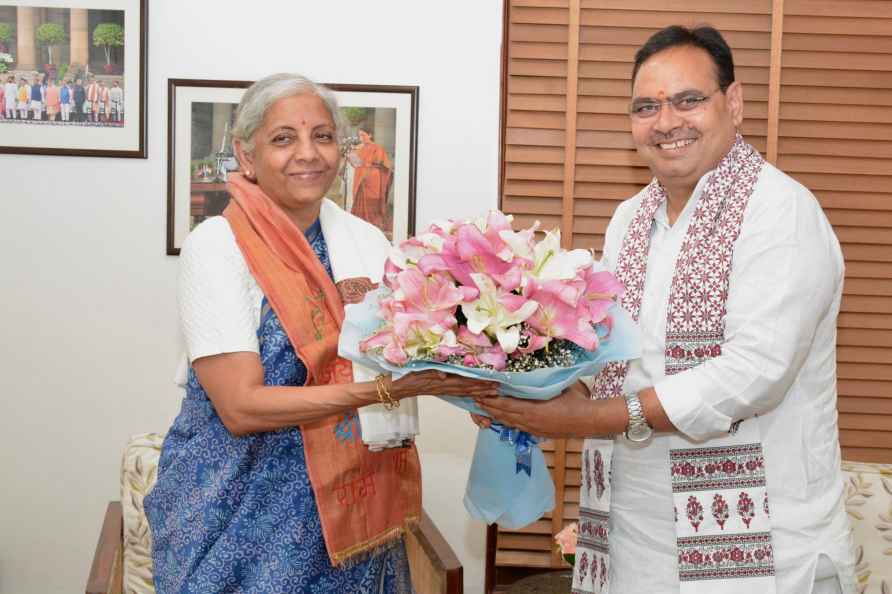 Rajasthan CM meets FM Sitharaman