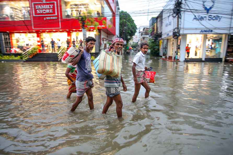 Weather: Heavy rain in Tripura