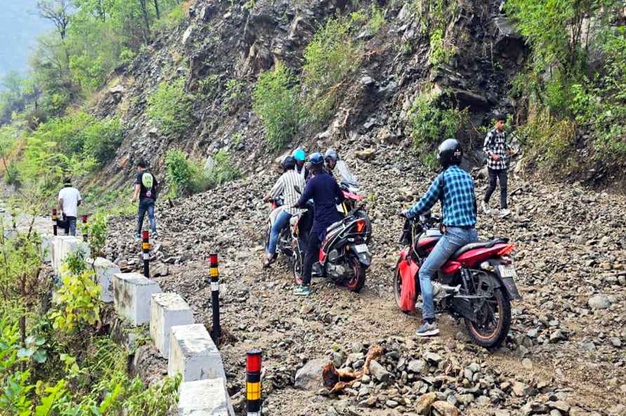 Landslides on Pithoragarh National Highway