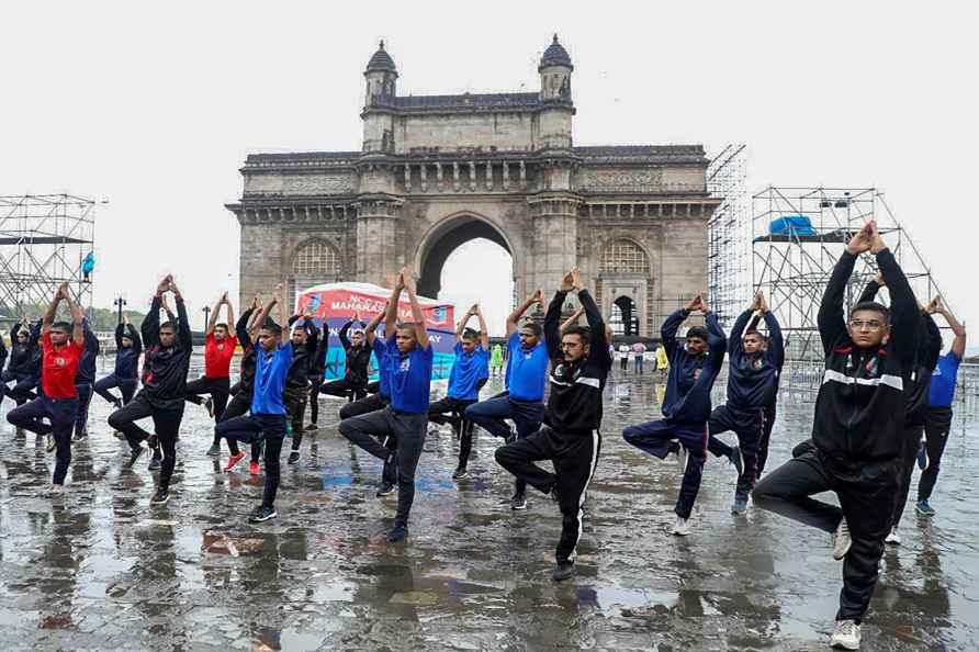 Preparations for International Yoga Day