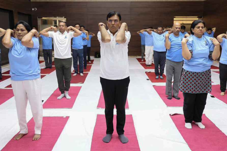 10th International Yoga Day in Delhi