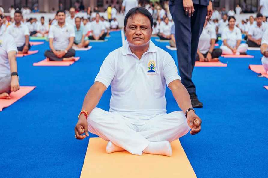 10th International Yoga Day in Odisha