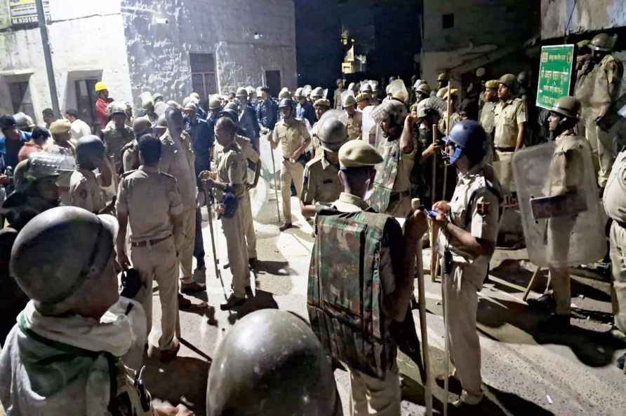 Stone pelting in Jodhpur