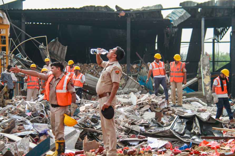 Blast at a factory in Gurugram