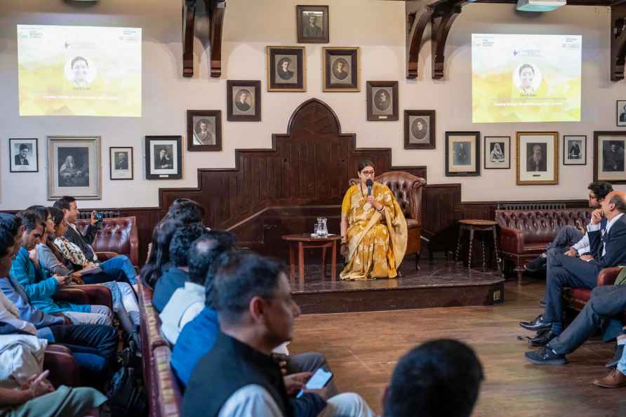 Smriti Irani at Cambridge Union