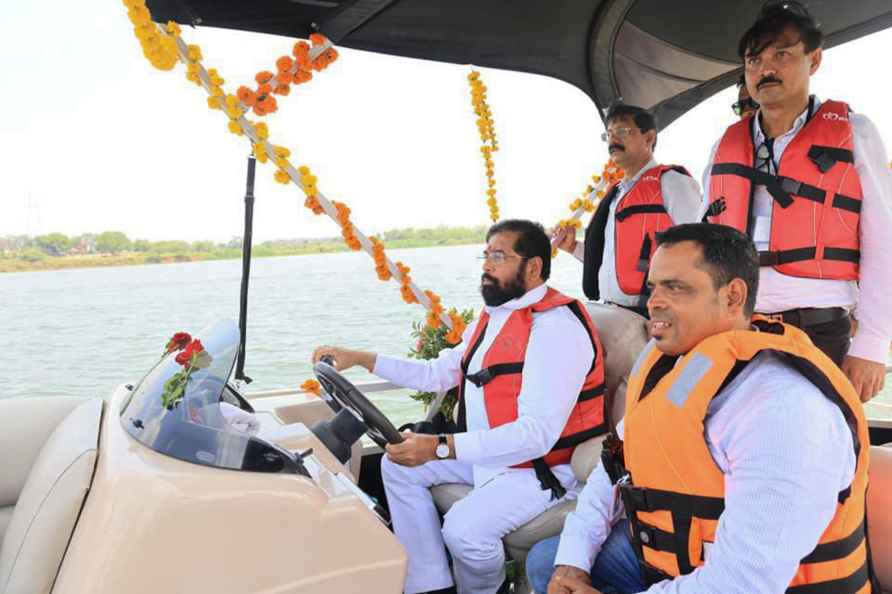 Eknath Shinde in Bhandara district