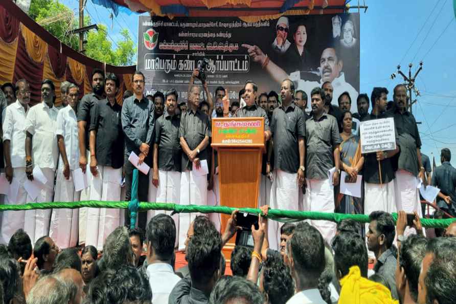 **EDS: IMAGE VIA @AIADMKOfficial ON JUNE 24, 2024** Kallakurichi...