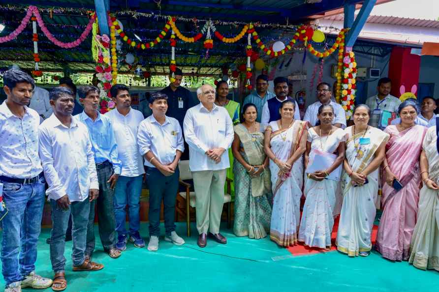 Gujarat CM at Shala Pravesh Utsav