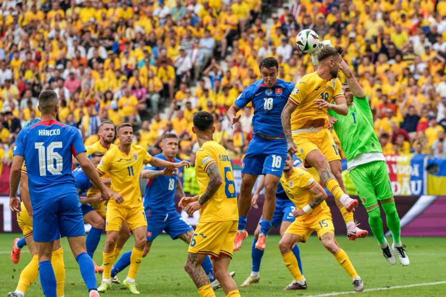 Euro 2024 soccer tournament Slovakia and Romania