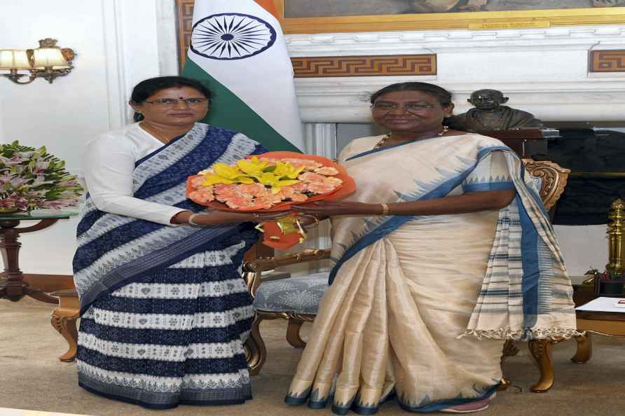 Pravati Parida called on Droupadi Murmu