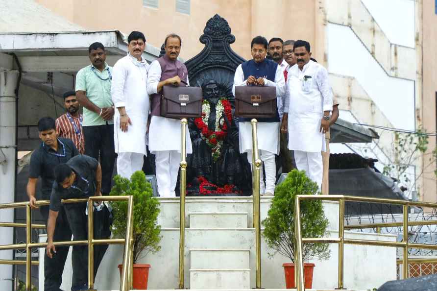 Ajit Pawar pays tributes to the Chhatrapati Shivaji Maharaj