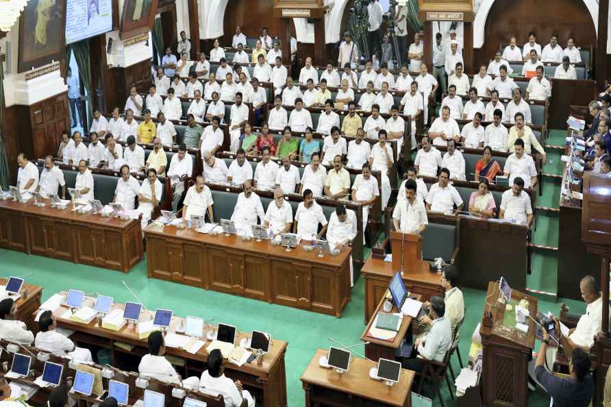 M.K. Stalin at TN Assembly session