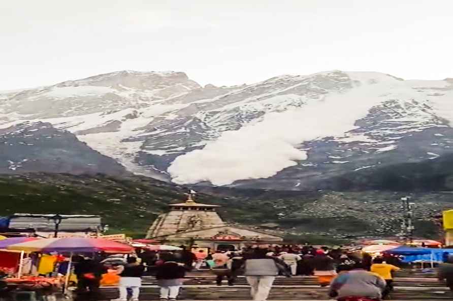 Avalanche in Kedarnath dham