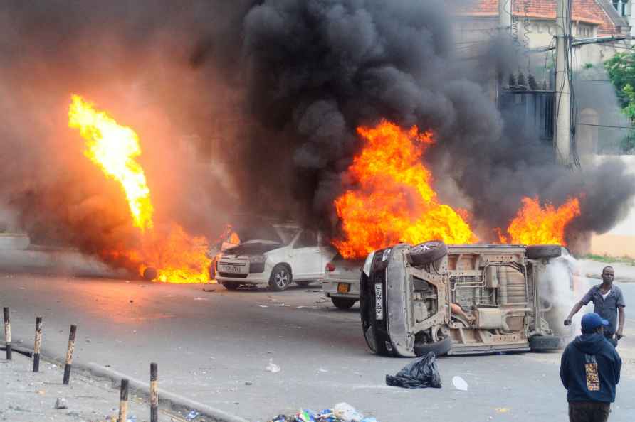 Proteste in Mombasa, Kenya