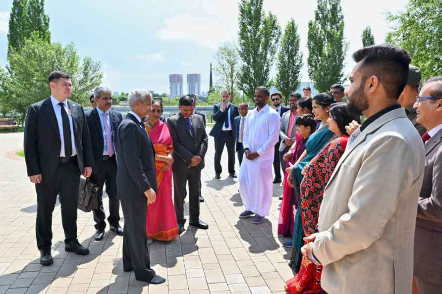 S Jaishankar in Astana