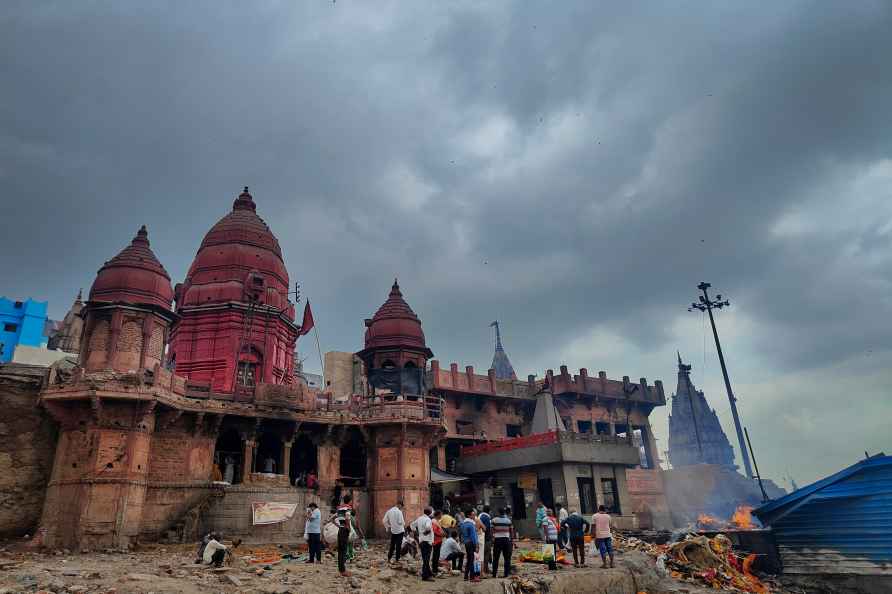 Weather: Cloudy sky in Varanasi