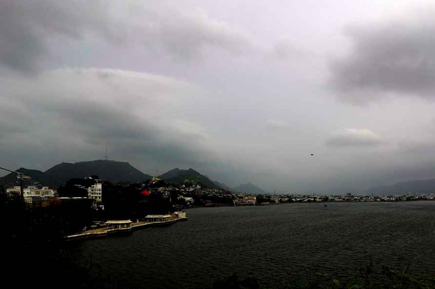 Monsoon clouds in Ajmer