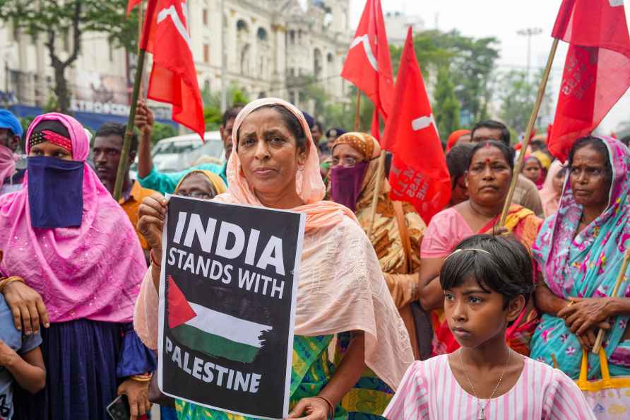 CPI-ML protest in Kolkata