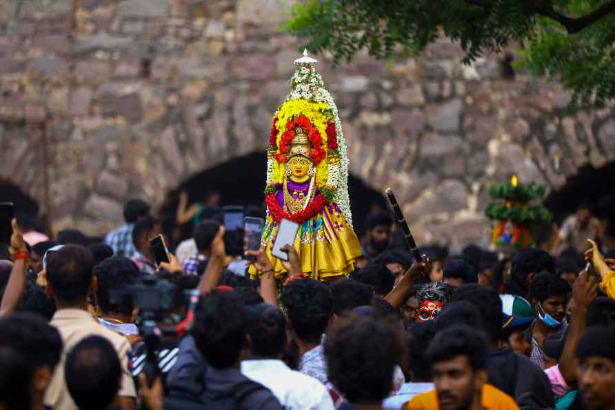 Ashada Bonalu festival in Hyderabad