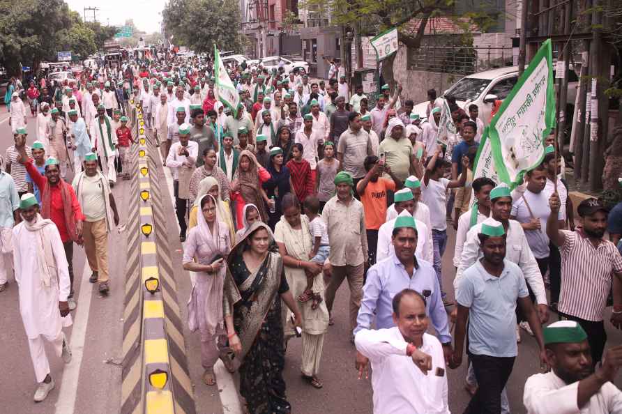 BKU protest in Noida