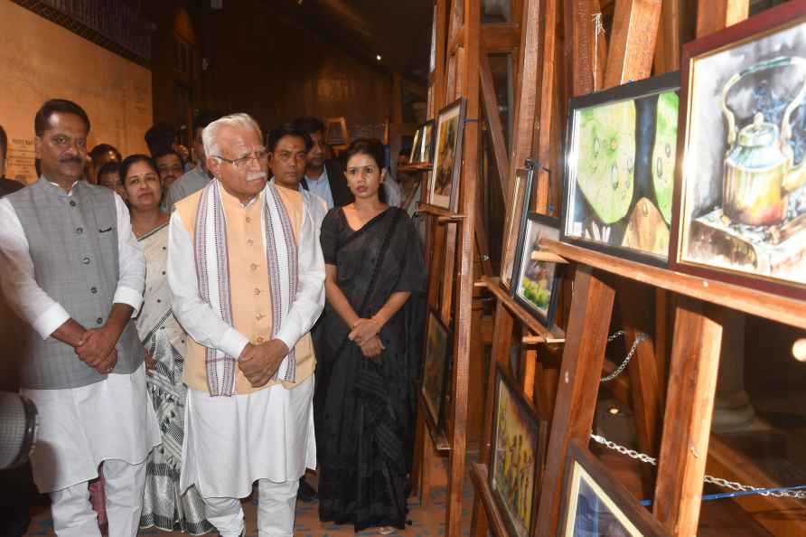 Manohar Lal Khattar visits Brahmaputra River Heritage Center