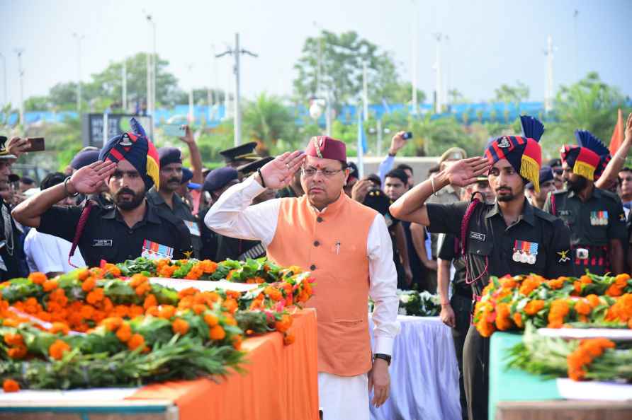 Pushkar Singh Dhami pays tribute