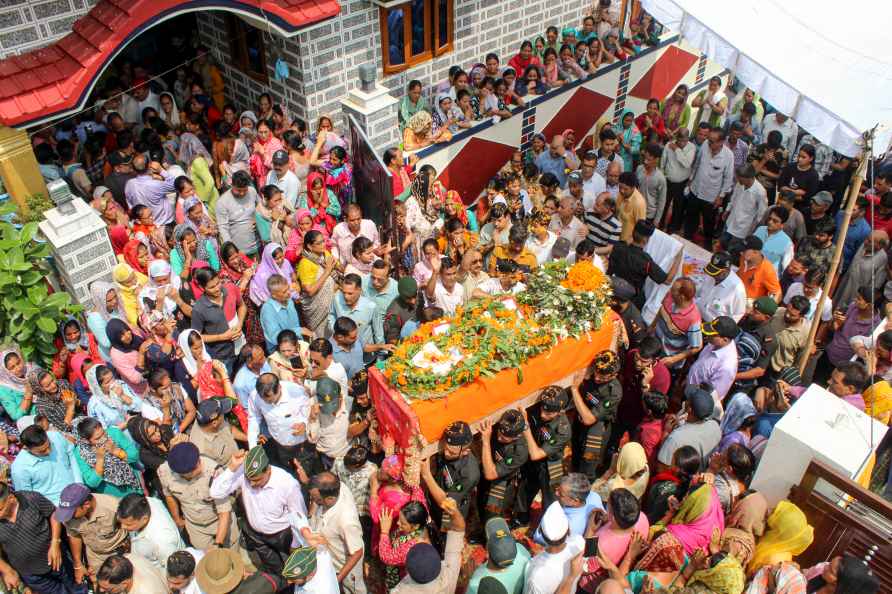 Kathua terror attack martyr's body brought home in Doon