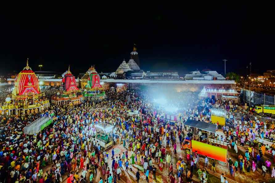 'Bahuda Yatra' in Puri