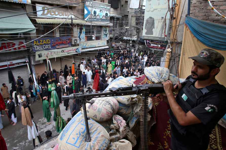 Muharram procession in Peshawar