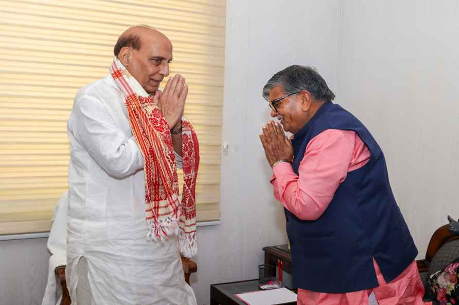 Assam Gov Kataria meets Rajnath Singh