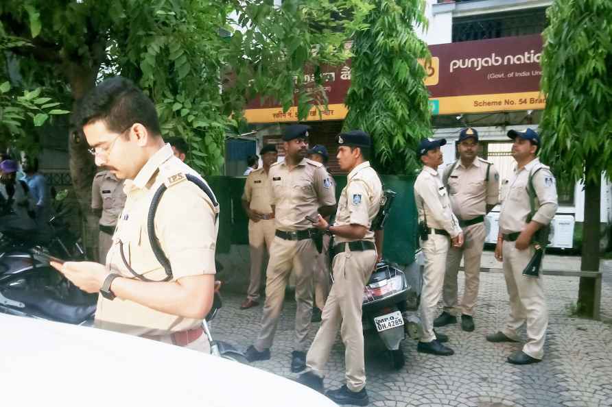 Robbery at Punjab National Bank in Indore