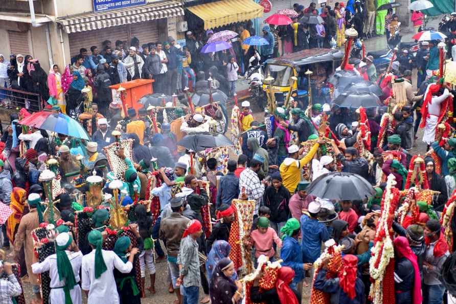 Muharram procession in Chikkamagaluru