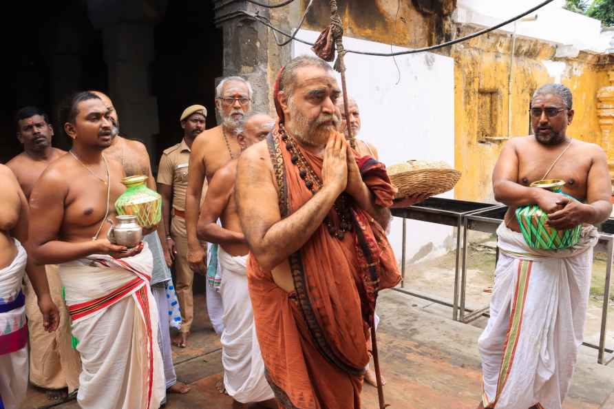 Shankaracharya at Rameshwaram