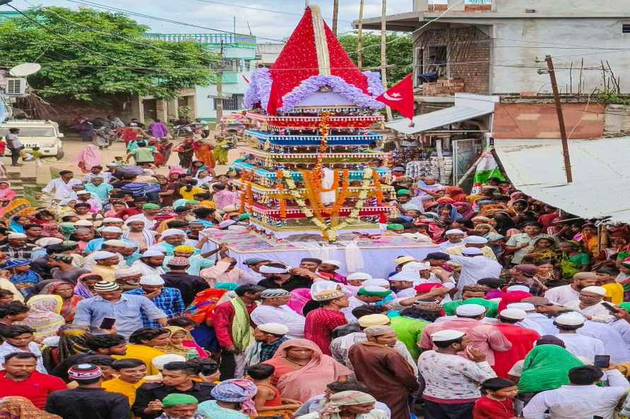 Muharram procession in Malda