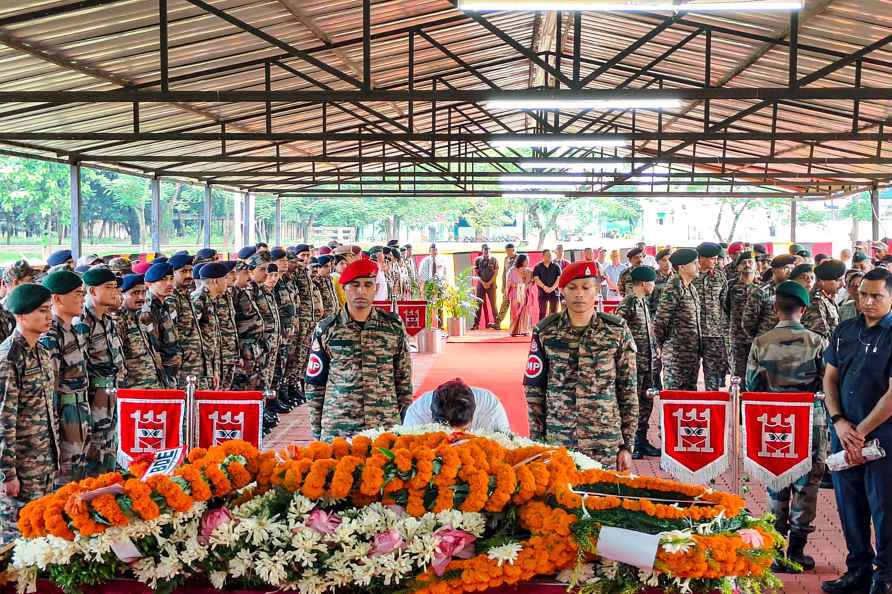 Tribute to slain Army captain Brijesh Thapa