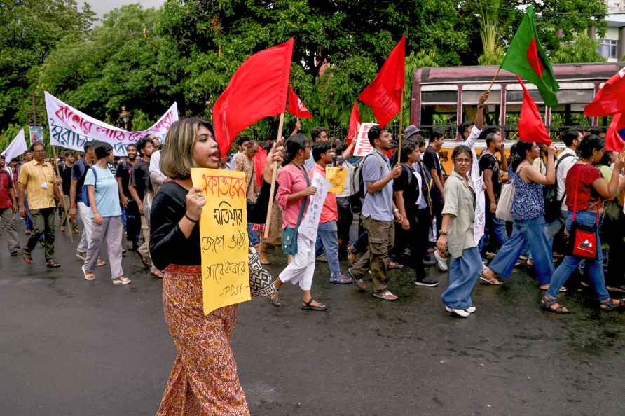 Student unions, human rights orgs protest in Kolkata