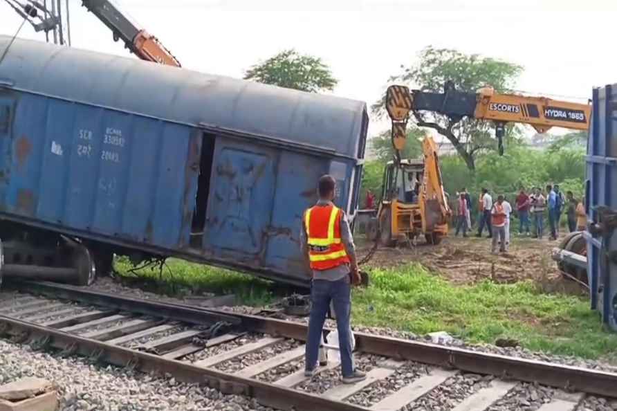 Goods train derailed near Alwar