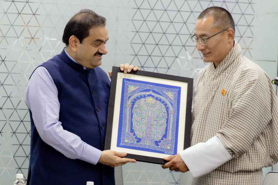 Gautam Adani meets Tshering Tobgay