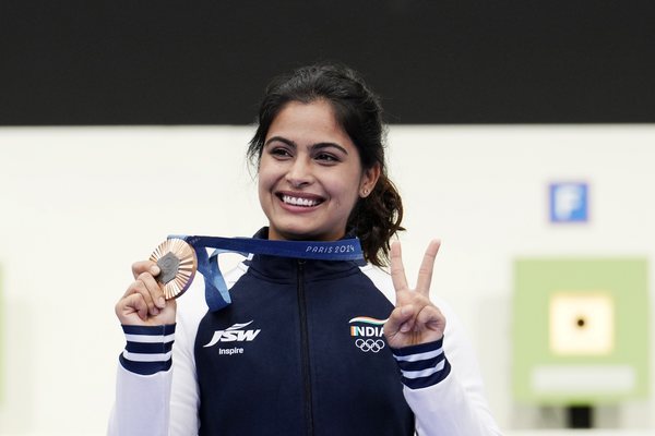 Paris Olympics: Manu Bhaker bags historic bronze in women's 10m Air Pistol, opens India's medal tally