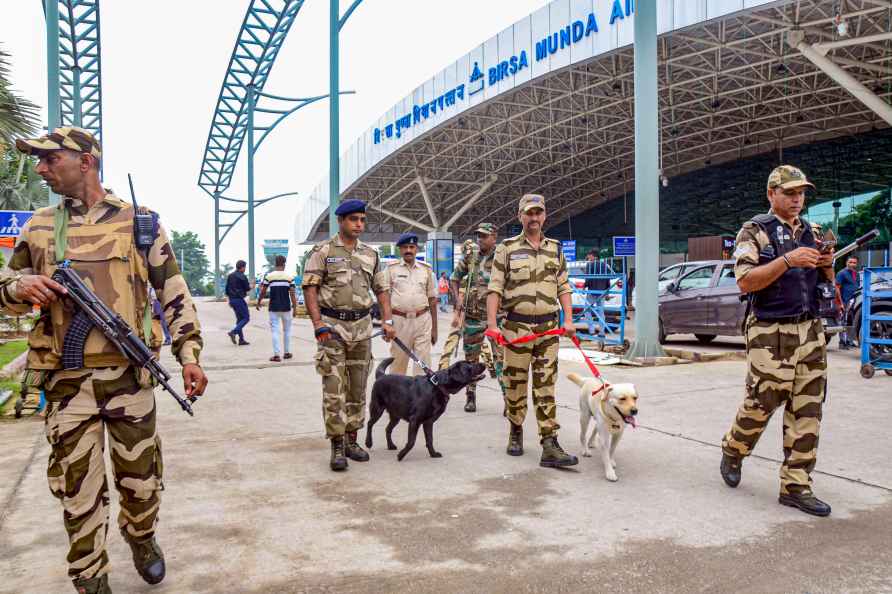 Security mock drill in Ranchi